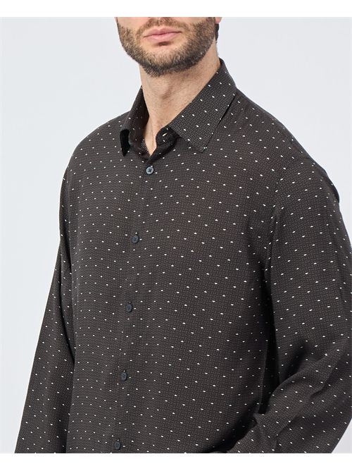 Camicia uomo Armani Exchange in cotone ARMANI EXCHANGE | XM000668-AF10253FC004